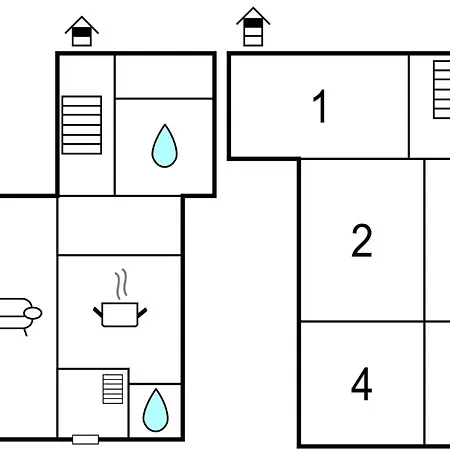 Lovely In With Sauna Feriehus *